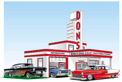 Don's East Coast Restorations Artwork 