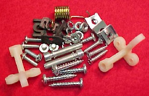 1957 CHEVROLET BACK UP LIGHT LENS SCREWS