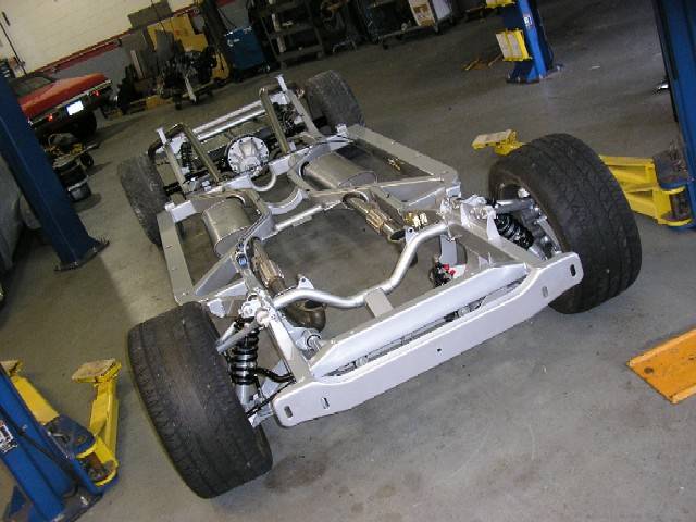 Completed chassis