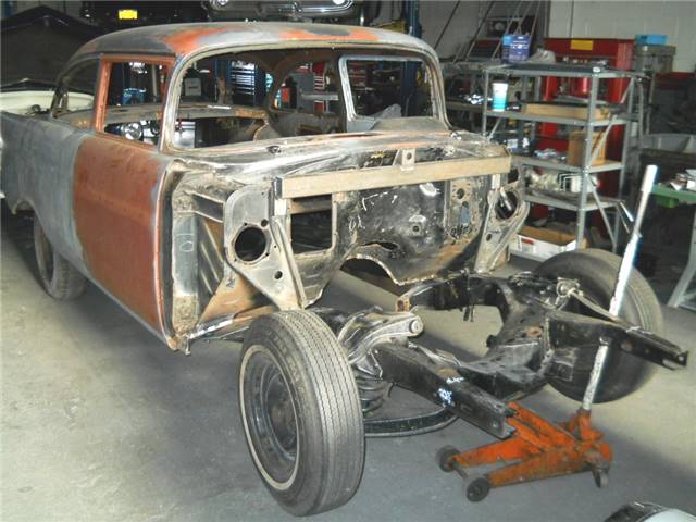 Gasser arrives at Don's East Coast Restoration. This car is to be sold as a roller or we will build to suit.