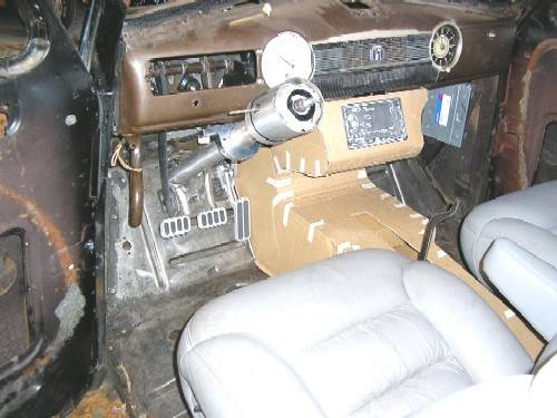 Setting up Steering Column  Pedals