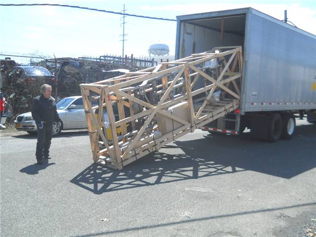 The Art Morrison chassis has arrived