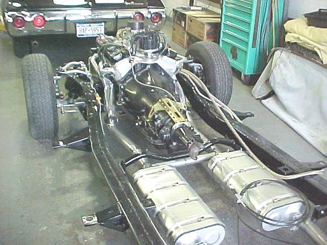 Chassis final assembly.