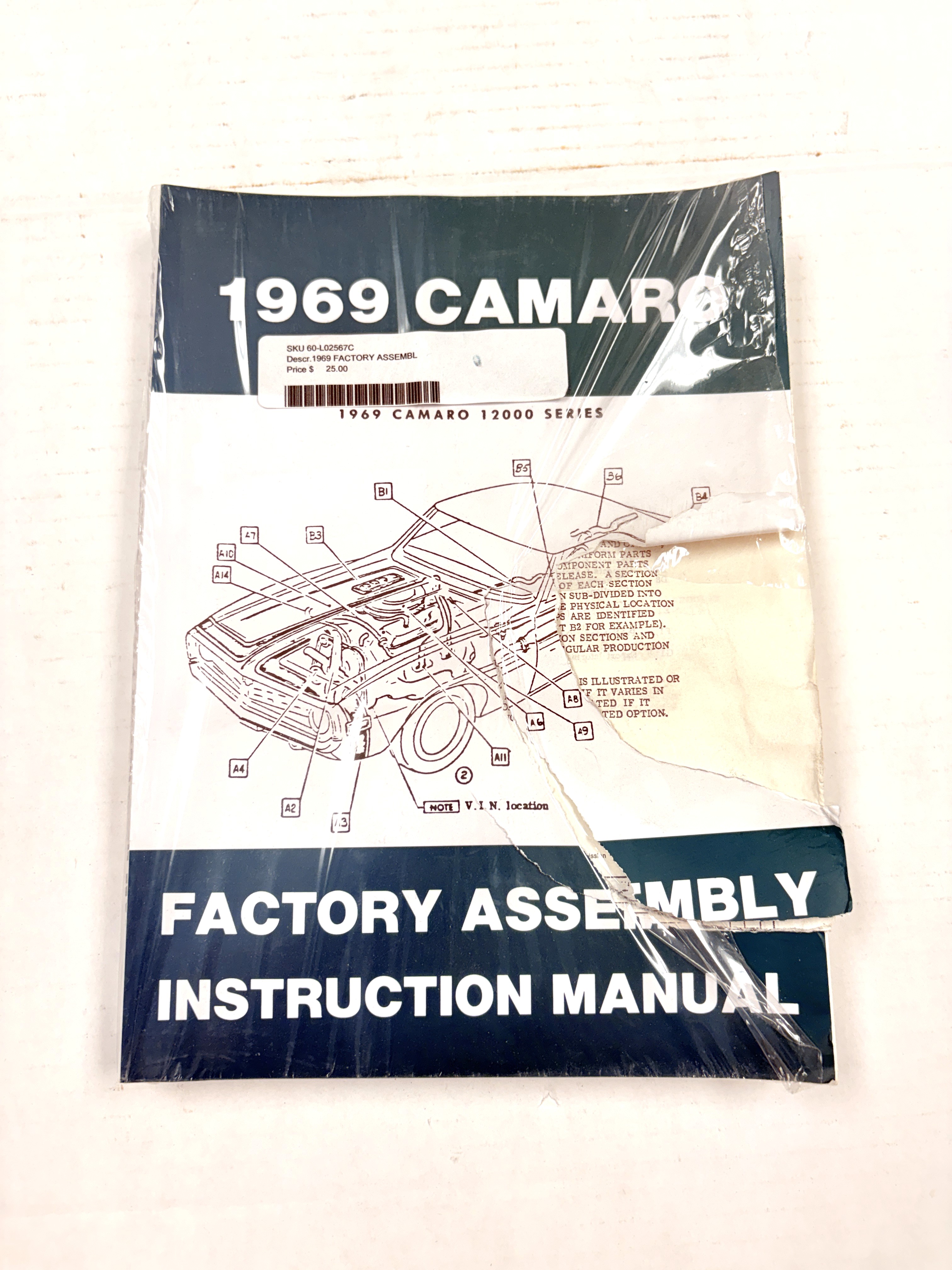 1969 Camaro Assembly Manual