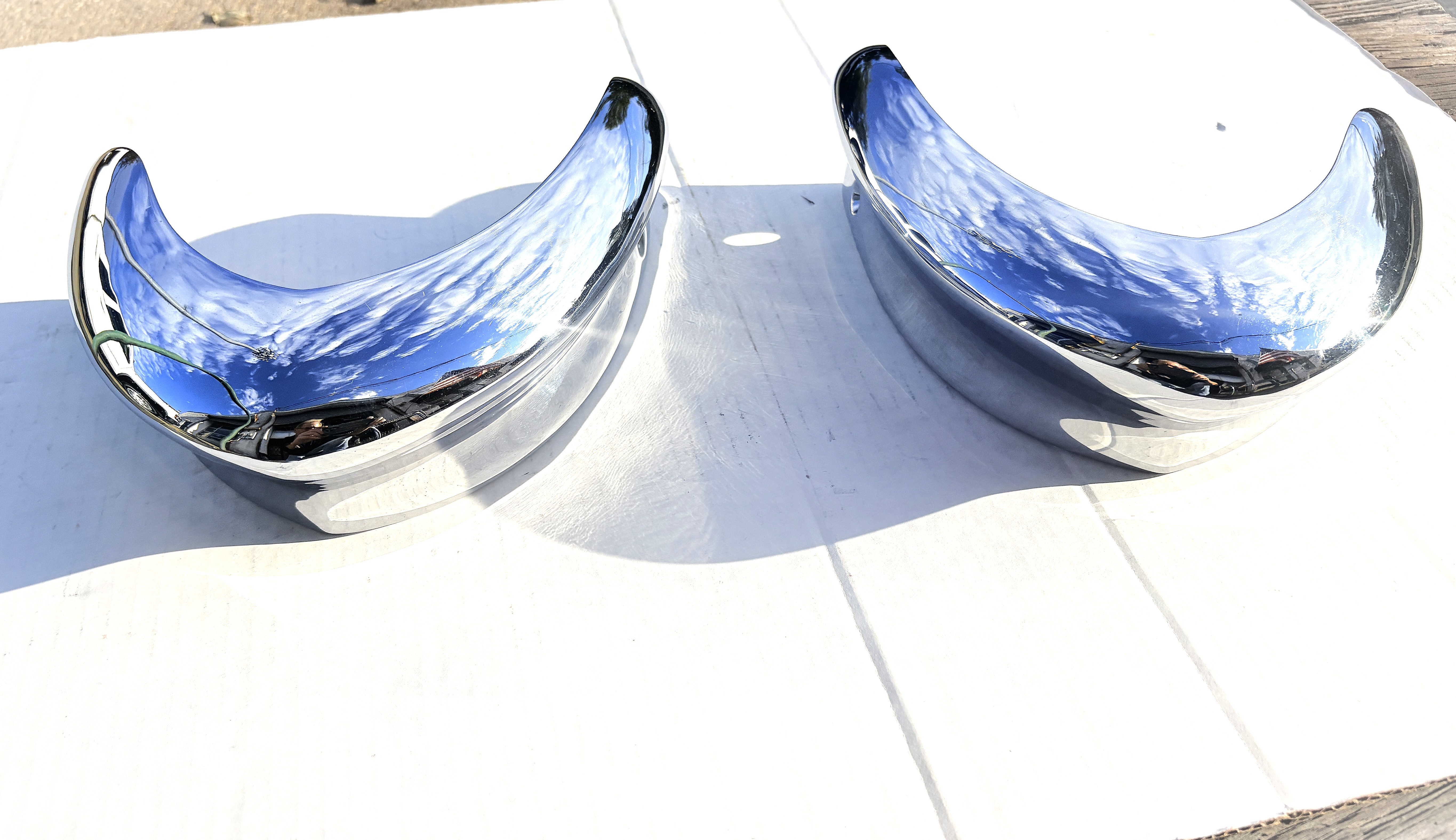 1956 Cherolet Used Accessory Rear Bumper Guards