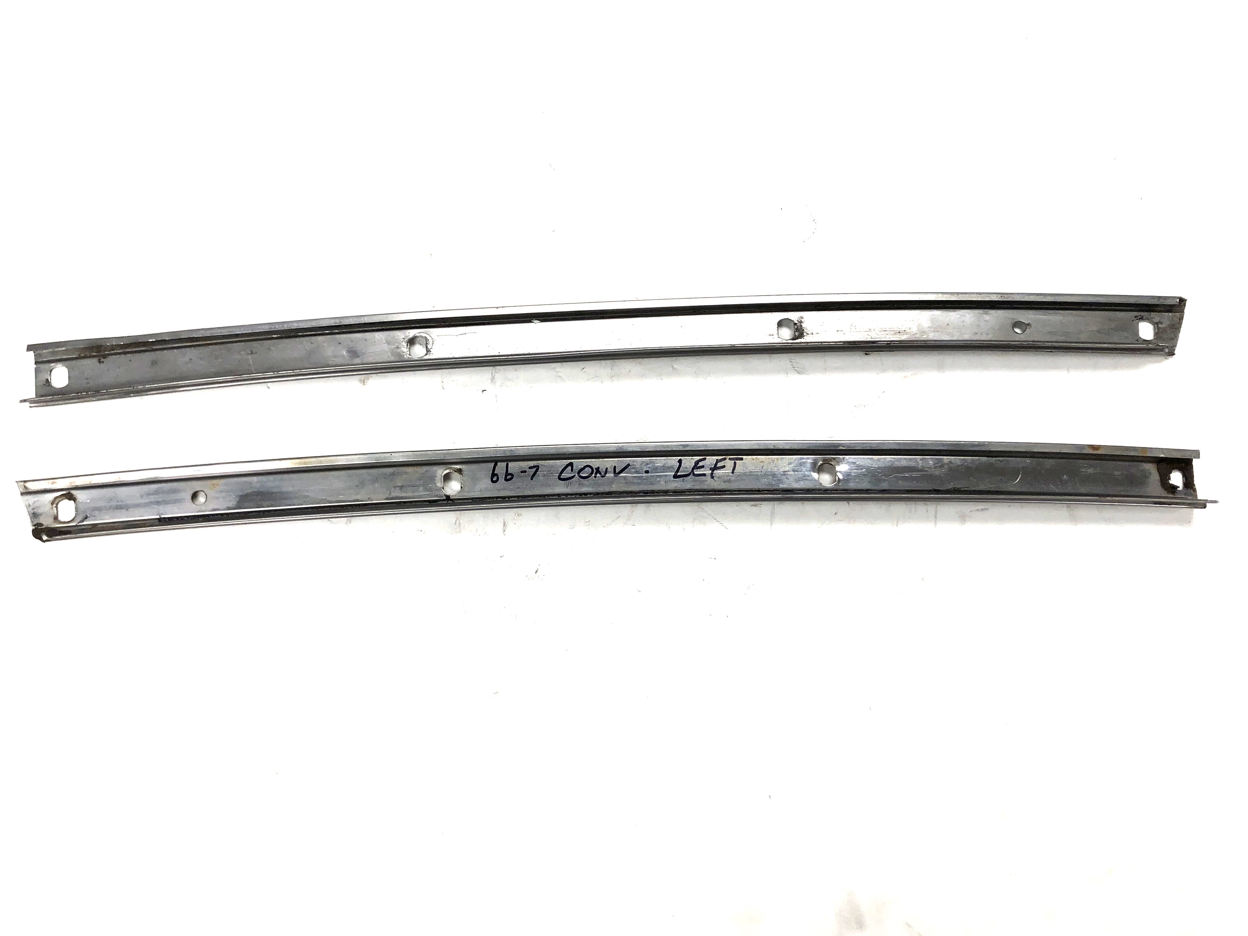 Used 1966-67 Chevelle or GM A-body Convertible Pillar Seal Retainers