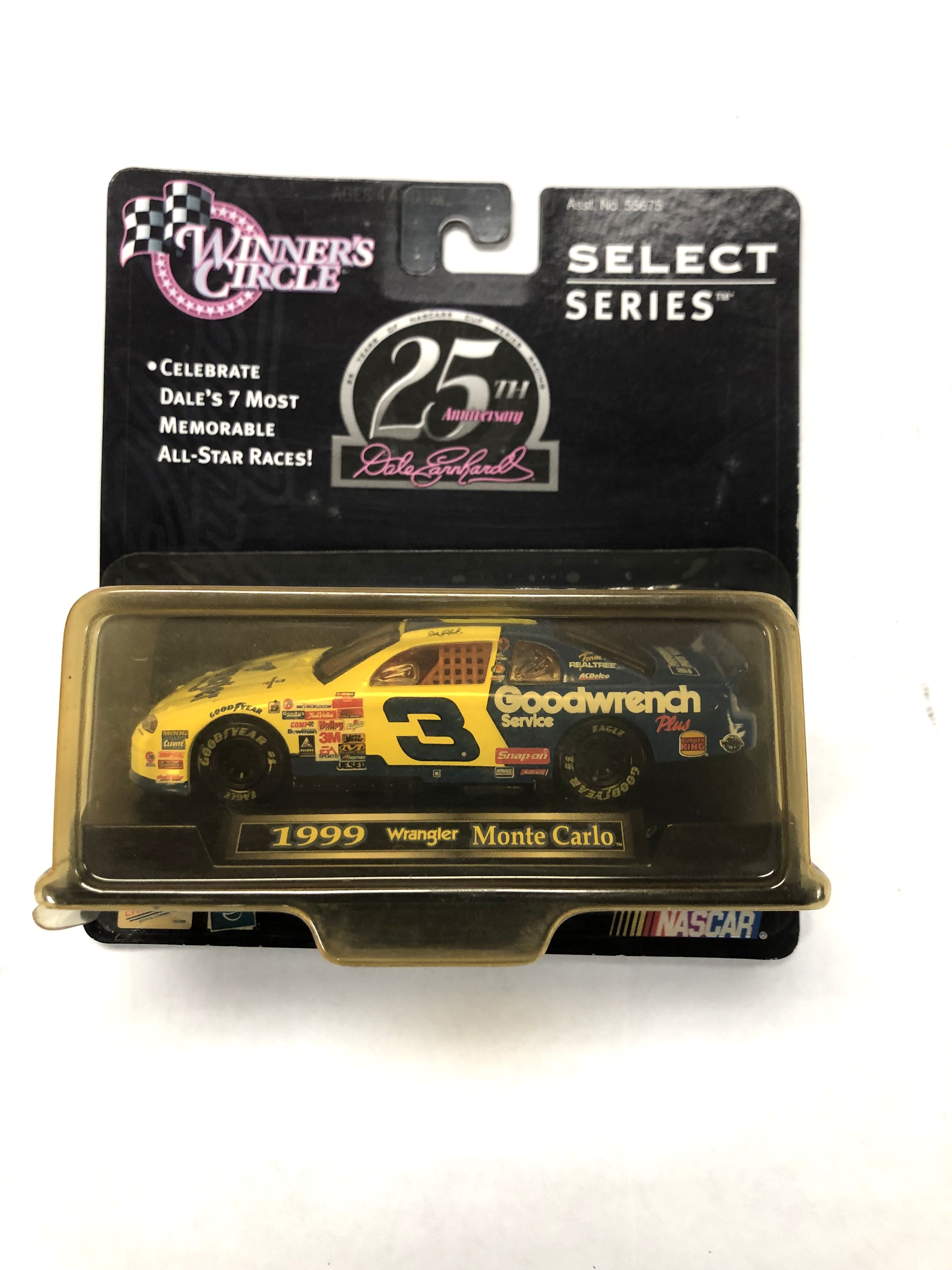 Winner's Circle Earnhardt 1:32 Scale 1999 Wrangler Monte Carlo